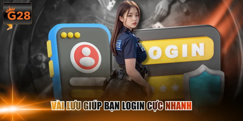 Vài lưu giúp bạn login cực nhanh